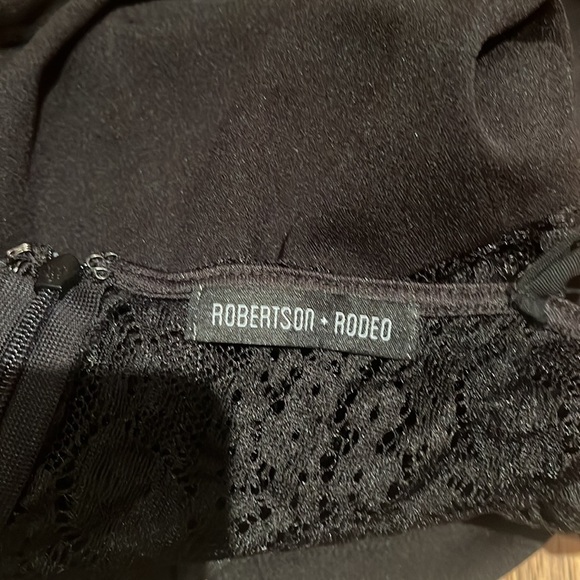 Robertson + Rodeo Woman’s Black Lacy Romper Size S - Picture 4 of 5